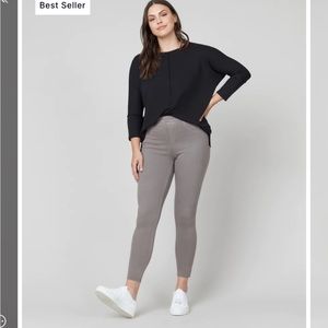 SPANX Jean-ish leggings Earthy Taupe